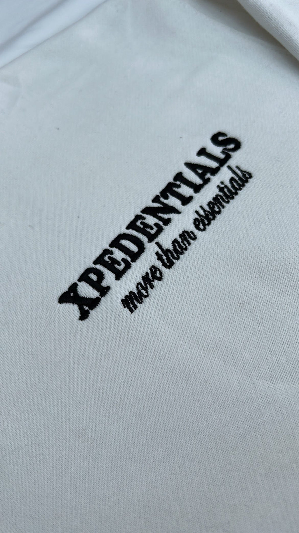 Xpedentials- casual hoodie (frost white)