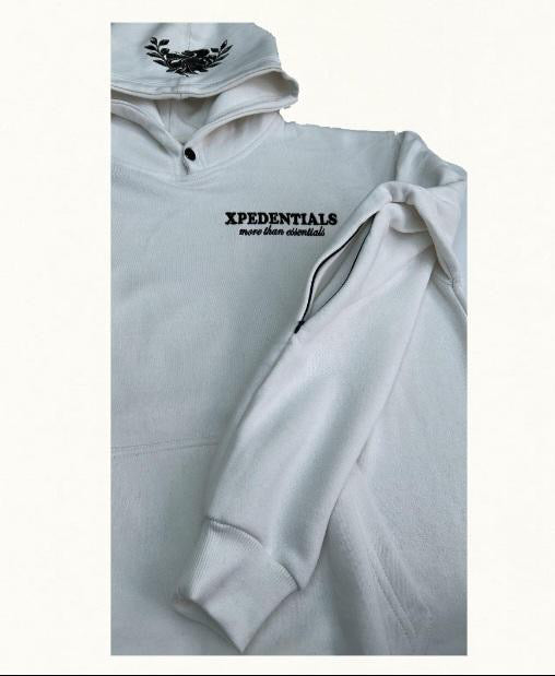 Xpedentials- casual hoodie (frost white)