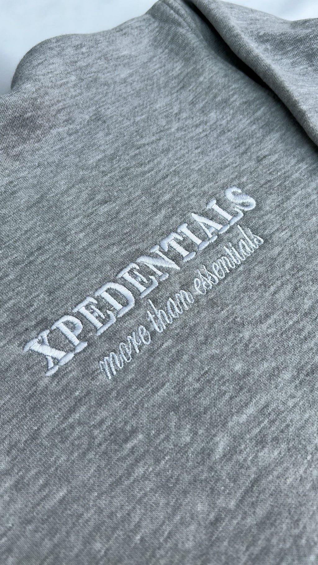 Xpedentials- casual hoodie (smoke grey)
